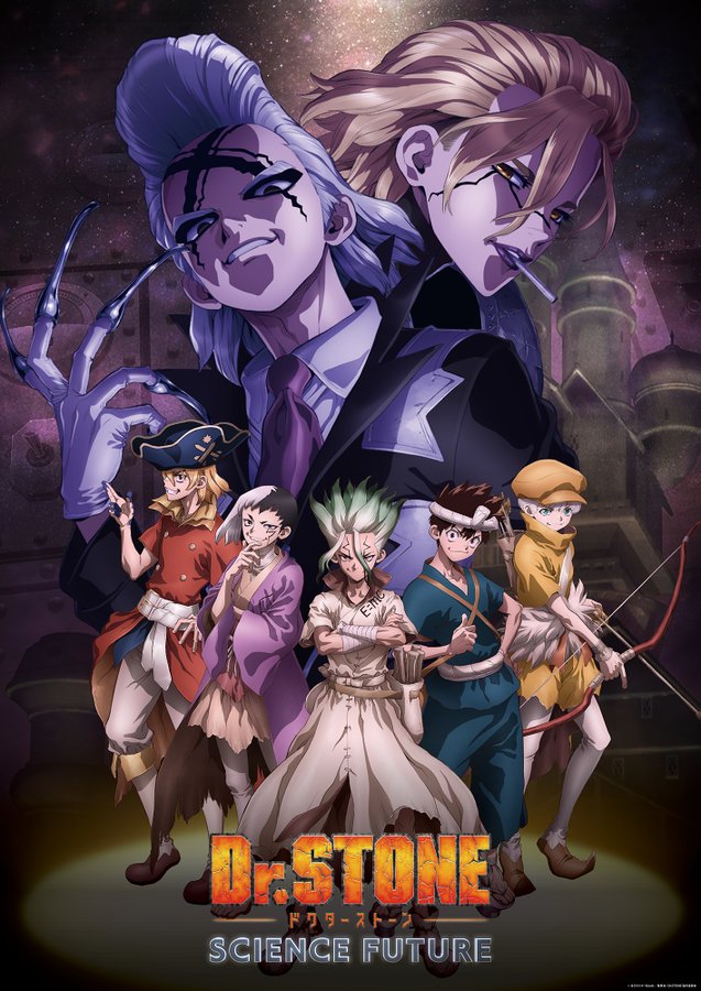 Dr. Stone: Science Future Debuts with New Theme Songs