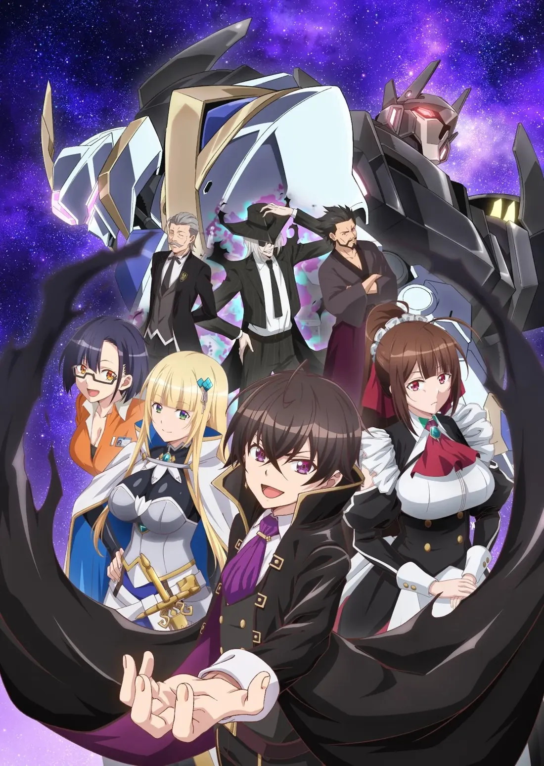a boy and his wifus fighting using giant robots